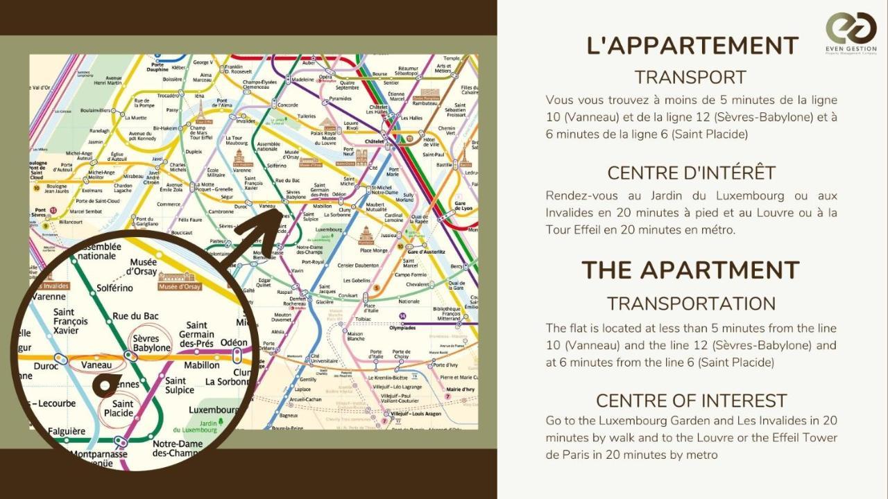 0#Appart 2Pers#Jardin Luxembourg#Necker Paris Luaran gambar